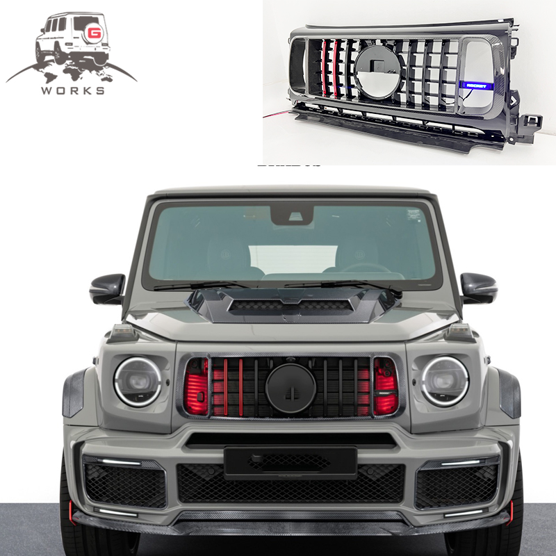 Автозапчасти Facelift G Class W464 G63 B800 решетки переднего бампера для W464 W463A B900 решетка в реактивном стиле