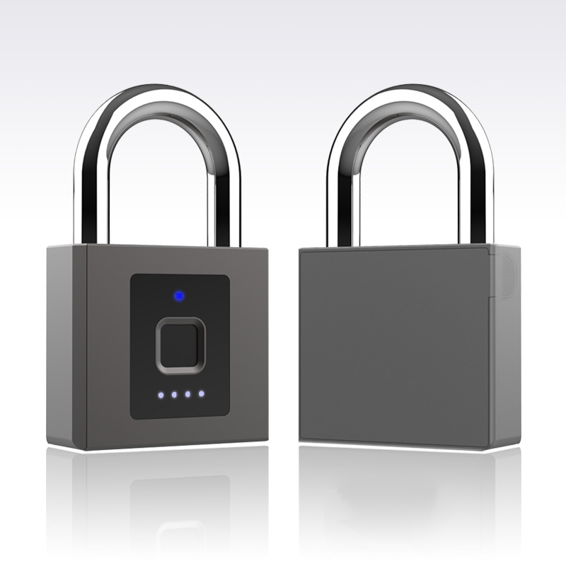 USB Padlock Electronic Padlock Charge Security Portable Fingerprint Smart Door Lock