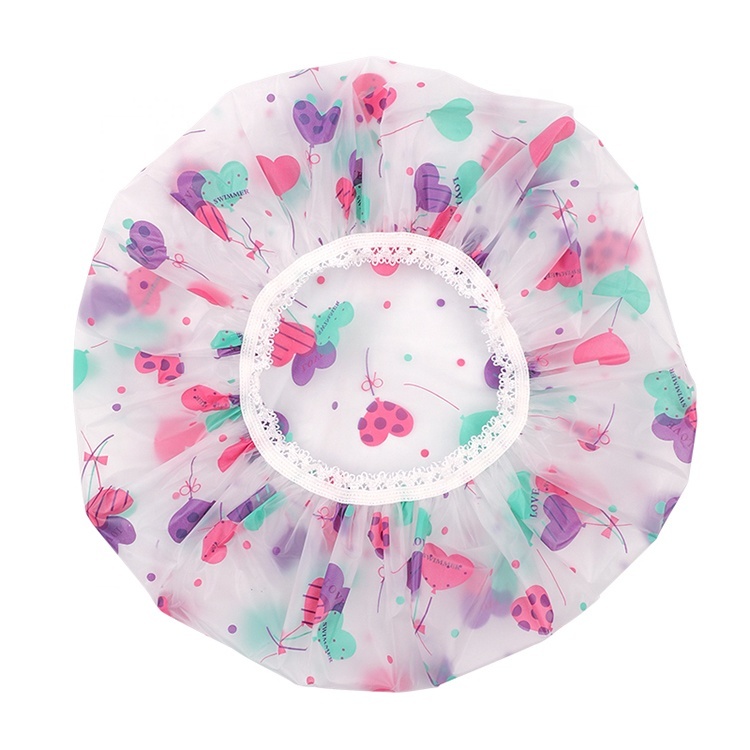 new style cute adjustable shower cap luxury custom shower cap waterproof shower cap