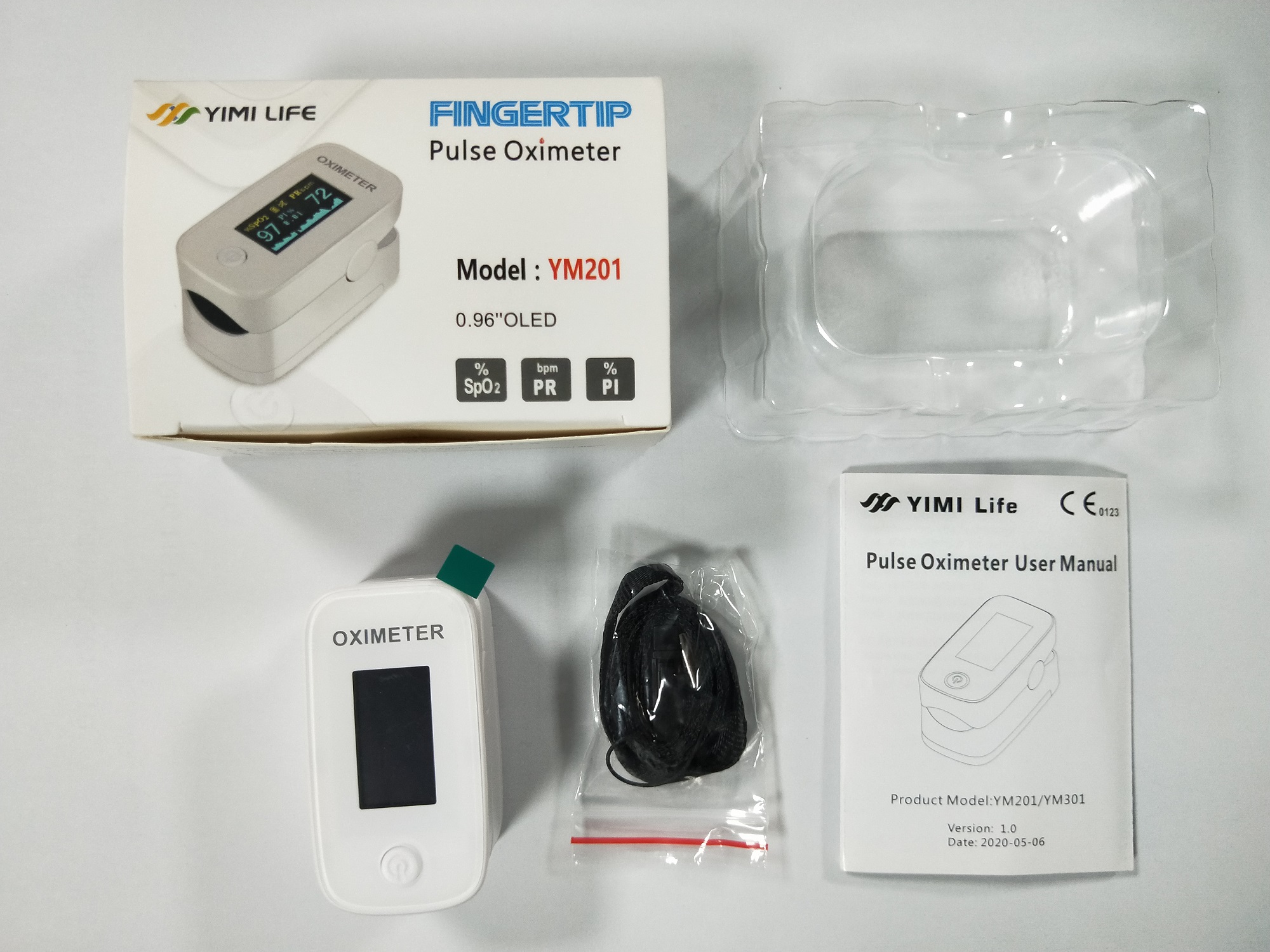 Finicare производитель портативный мини-оксиметр spo2 OLED дисплей Пальчиковый оксиметр кислорода в крови