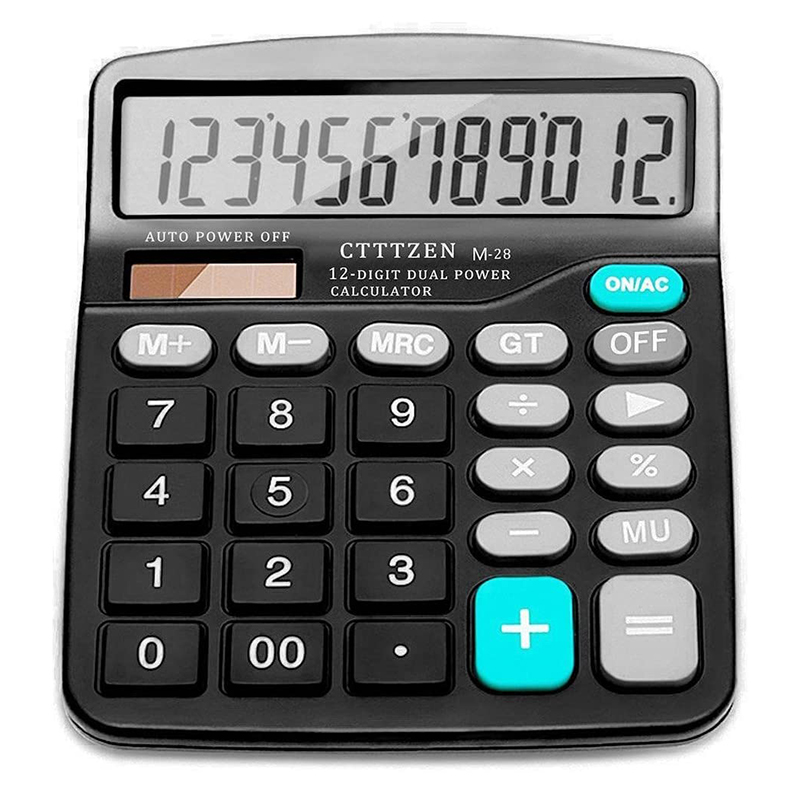 custom ergonomics design the calculator suitable for tapping for a long time