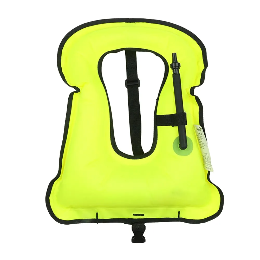 Portable Inflatable Swimming Snorkeling Surfing Floating Fishing Life vest