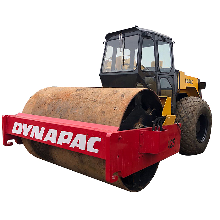 Second Hand CA25 road roller dynapac road roller CC211 CA251 CA301 CA602 compactors in China