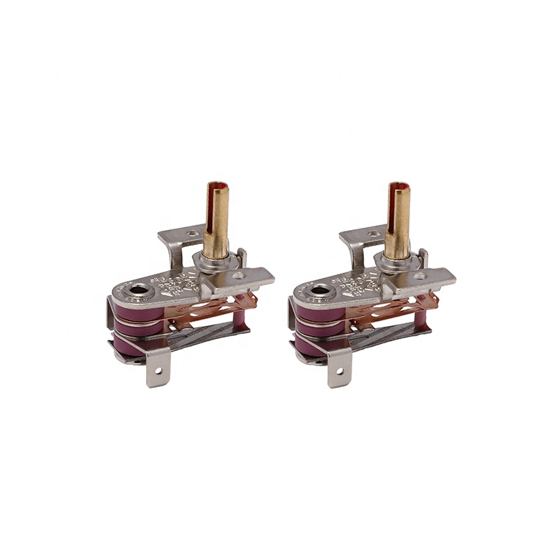 China Factory Wholesale KST205 Electric Iron Thermostat Adjustable Bimetallic for Oven for Household Use Steam Iron Parts