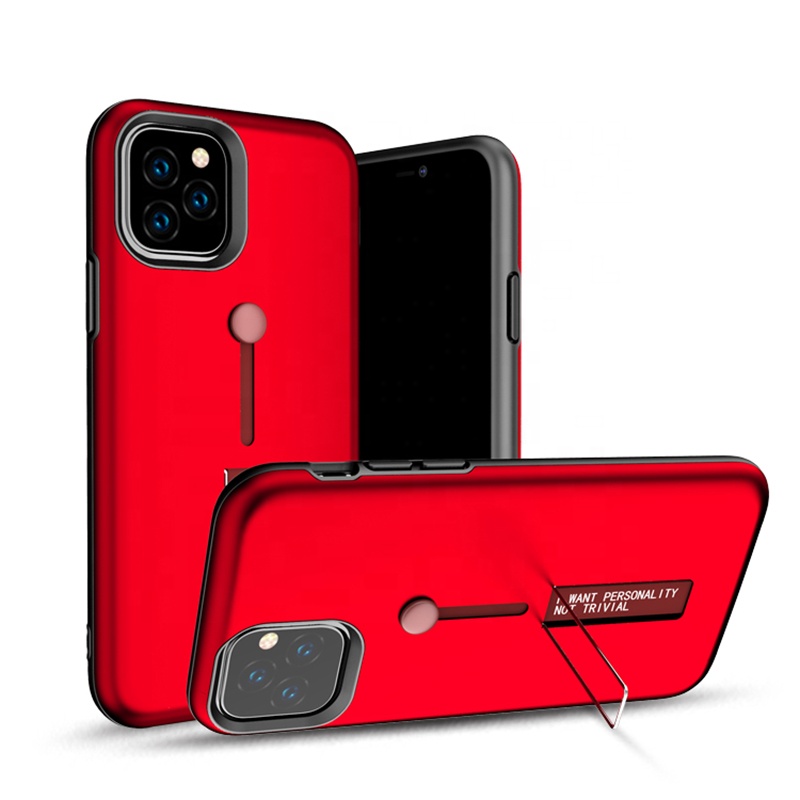 Новый модный дизайн 2 в 1 чехол для телефона Iphone 11/11pro /11pro max /SE 2020 с подставкой