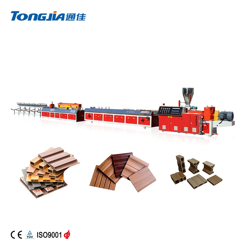 Tongjia JG-MSX PP Wood Plastic Profile Machine