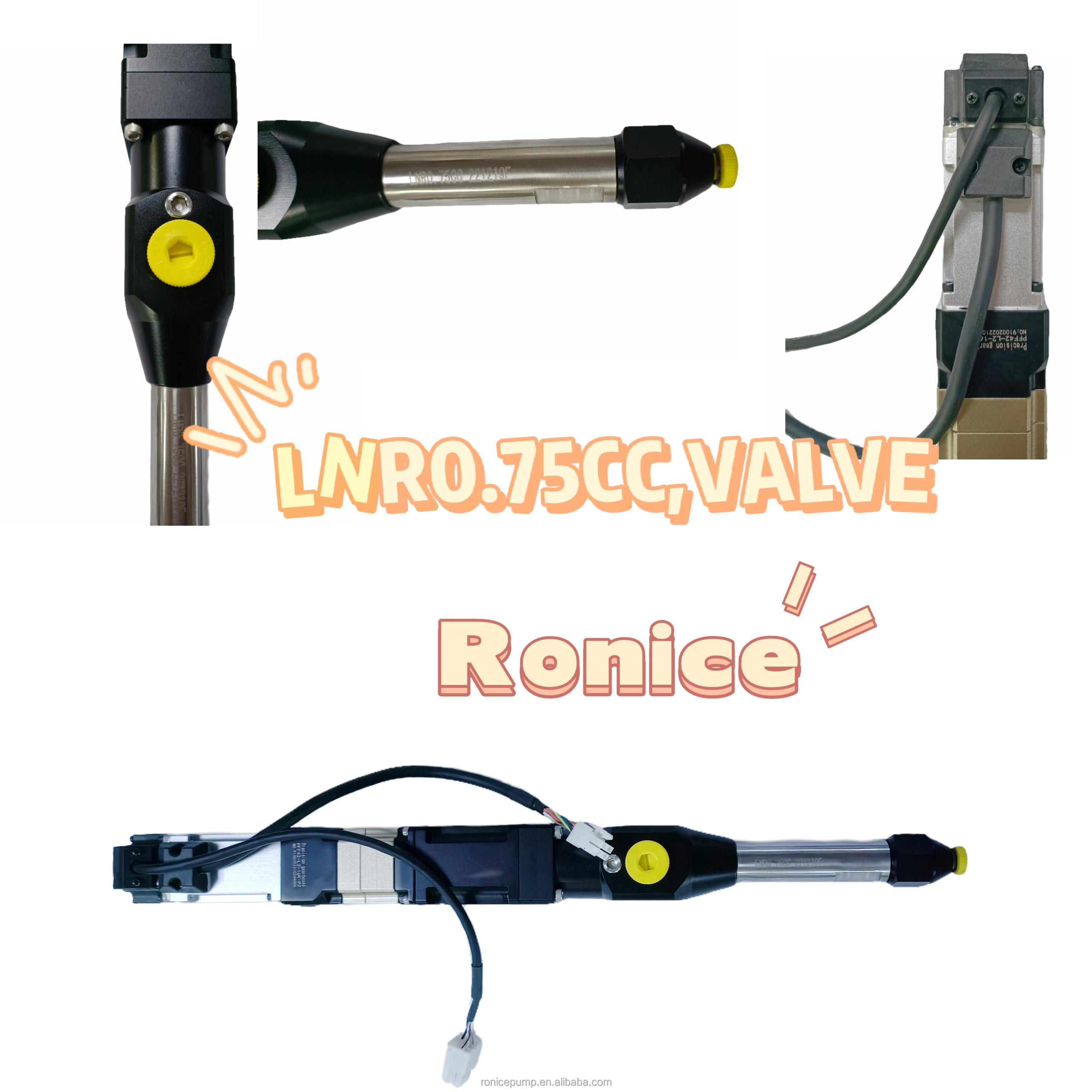 RoNice микро винтовой насос LNR0.75CC с серводвигателем как Viscotec