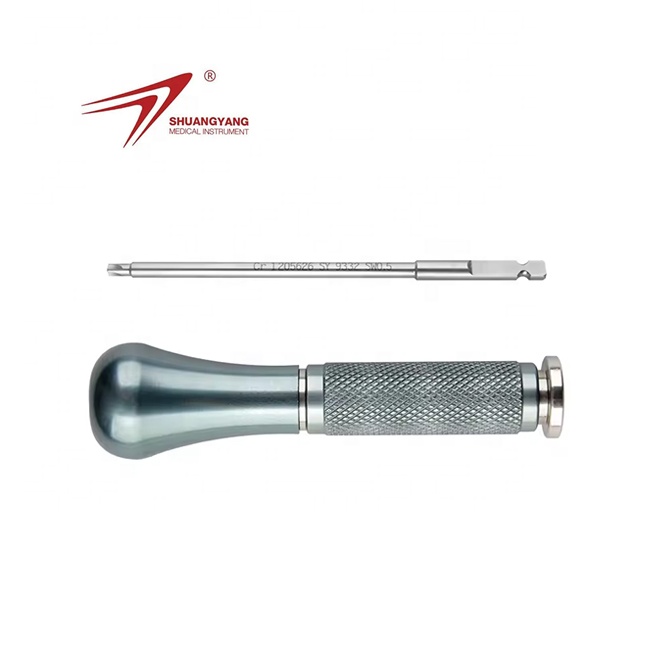Factory Price Clinical Use Medical Instruments Of Maxillofacial Cross Screwdriver For Micro/Mini/Reconstruction Bone Plate