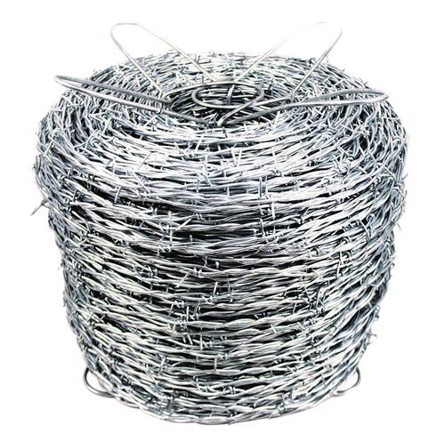 Hot-Dipped shenqiang Barbed Wire Galvanized Or PVC Coated Barbed Wire for protection and raising