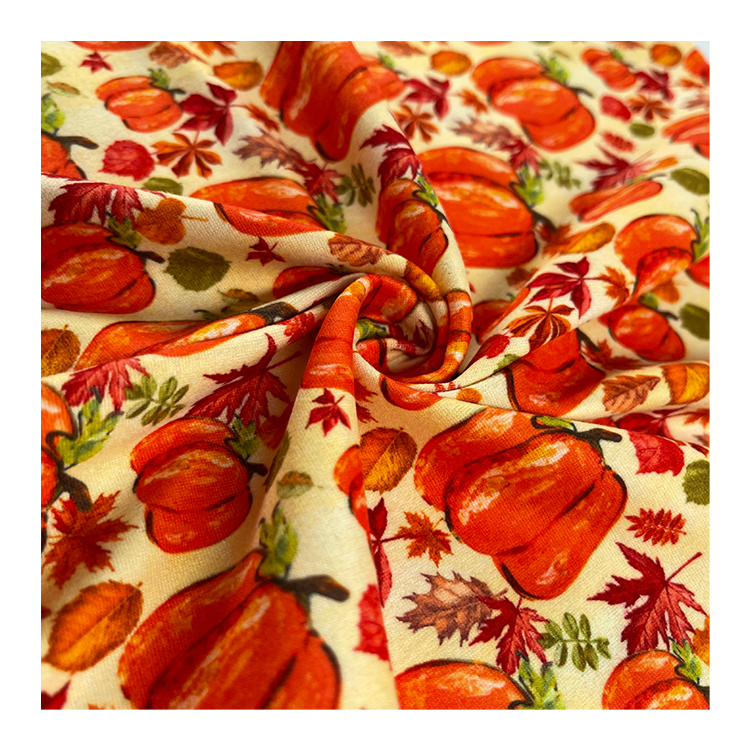 NO MOQ Custom Digital Double Brush Polyester Spandex Print Knitted DBP Fabric For Garment