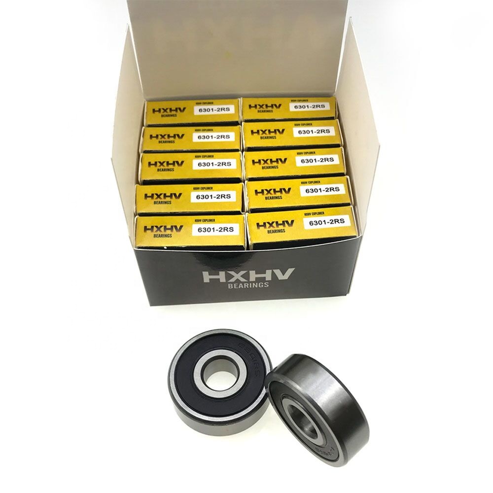 HXHV 6203-2RS 6300-2RS 6301-2RS 6302-2RS 6201-2RS 6202-2RS 6004-2RS Motorcycle Ball Bearing