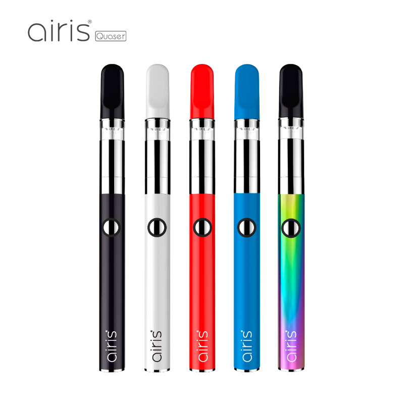 New Airis Quaser 510 Thread Private Label Rechargeable Ceramic Coil Cbd Vape Pen