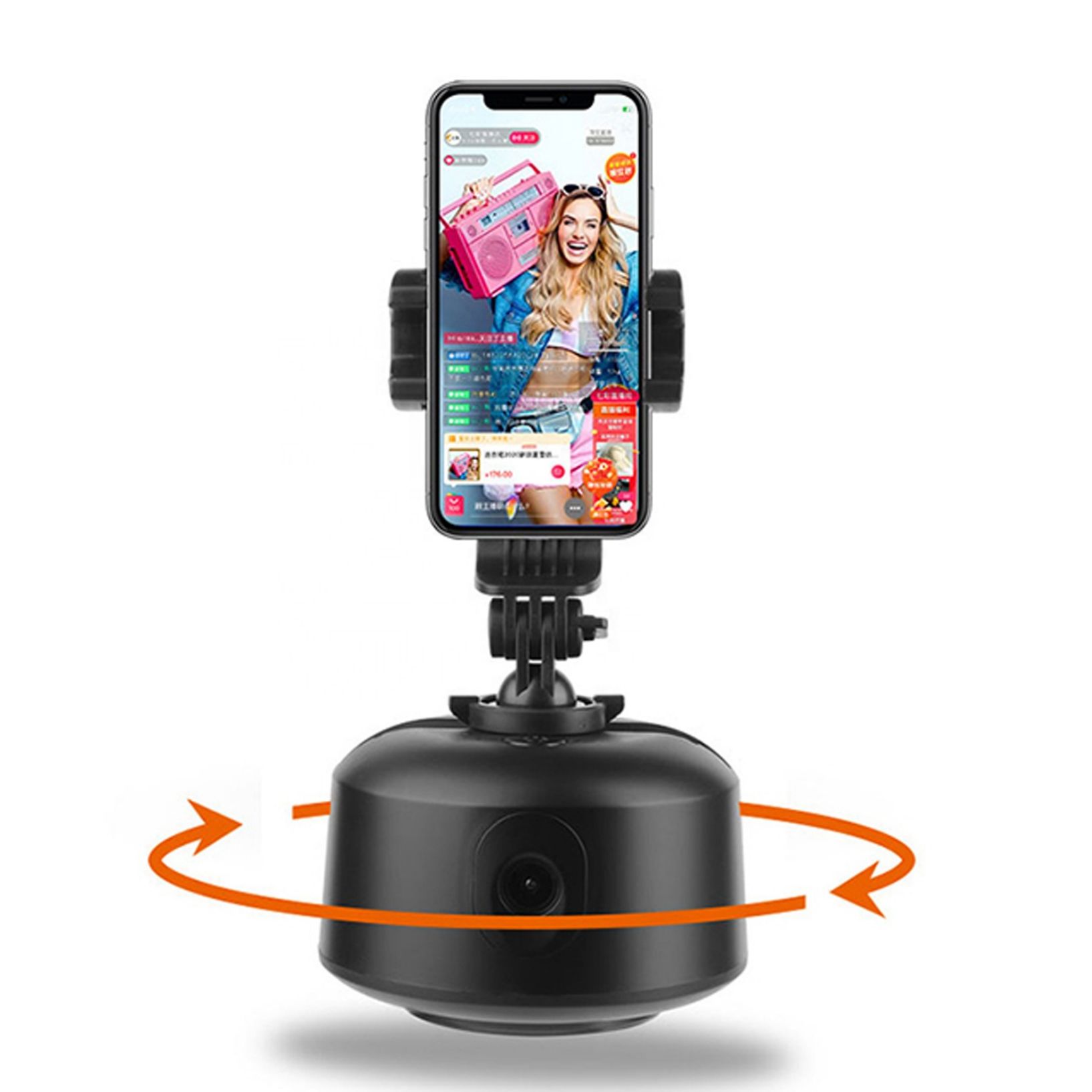 Smart Face Tracking Holder Stabilizer Mount for iPhone Tripod Gimbal Selfie Stick for Smartphone Shooting Video Recording Tripod