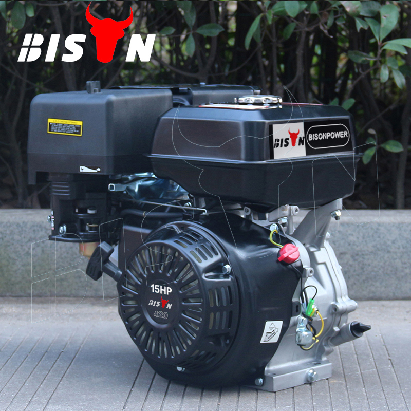 Бензиновый двигатель BISON (Китай) Lifan 15 л.с. с пропеллером BS420 420Cc, бензиновый двигатель