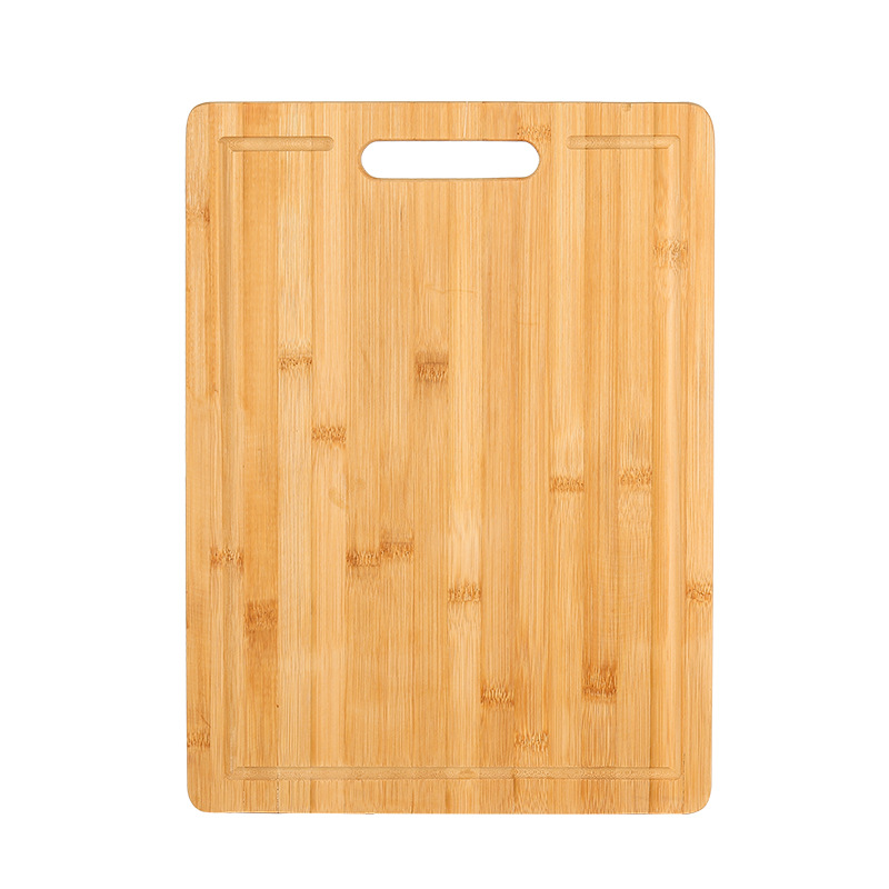 30x20 Bamboo Cutting Board Kitchen Chopping Board with juice groove for Meat (Butcher Block) Cheese and Vegetables