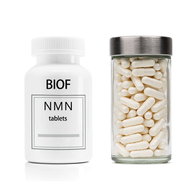 BIOF CAS 1094-61-7 oem 500 мг NMN порошок nmn капсулы таблетки с GMP сертификатом