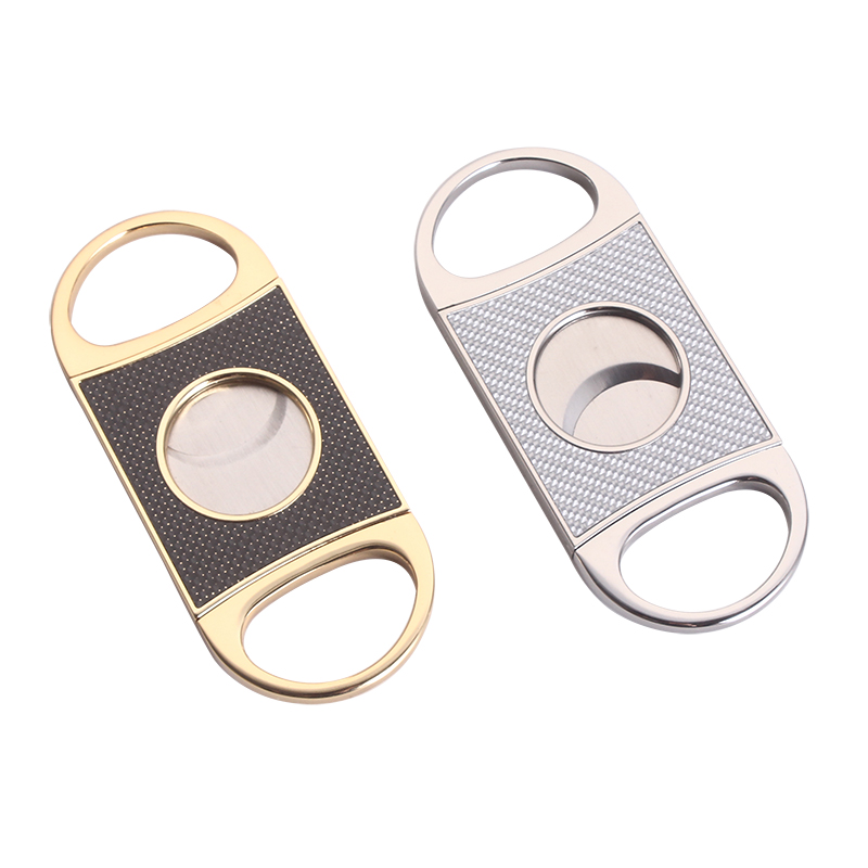 High Quality Metal Cigar Cutter Stainless Steel Cigar Accessories Knife Cigar