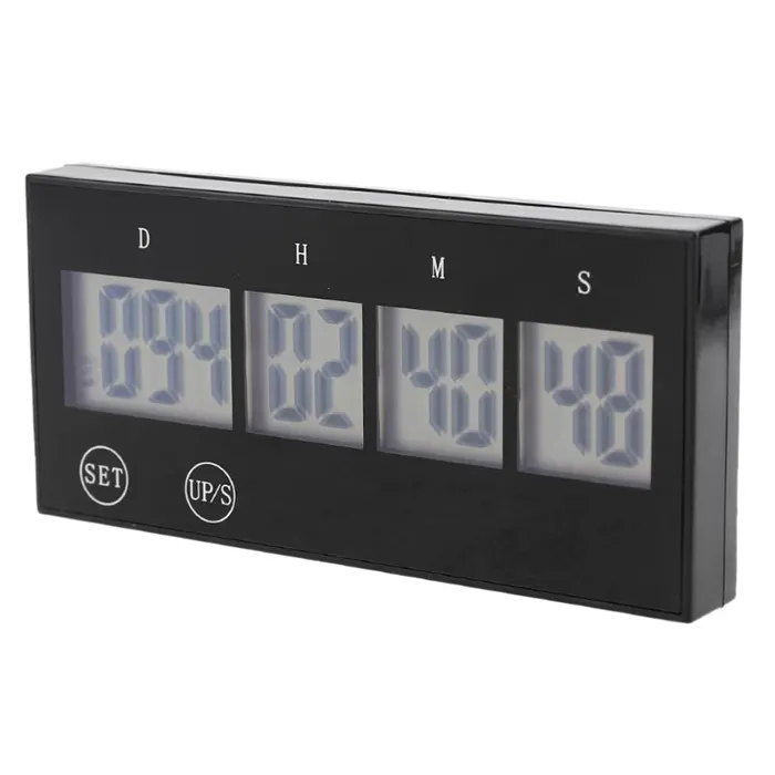 J&R Important Events Student Classroom Examination Touch Operation Digital 999 Days Hours Minutes Seconds Countdown LCD Timer