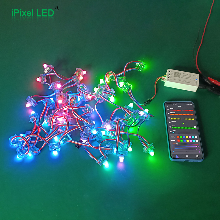 Производитель ws2801 2811 led pixel 12 мм с dmx artnet контроллером