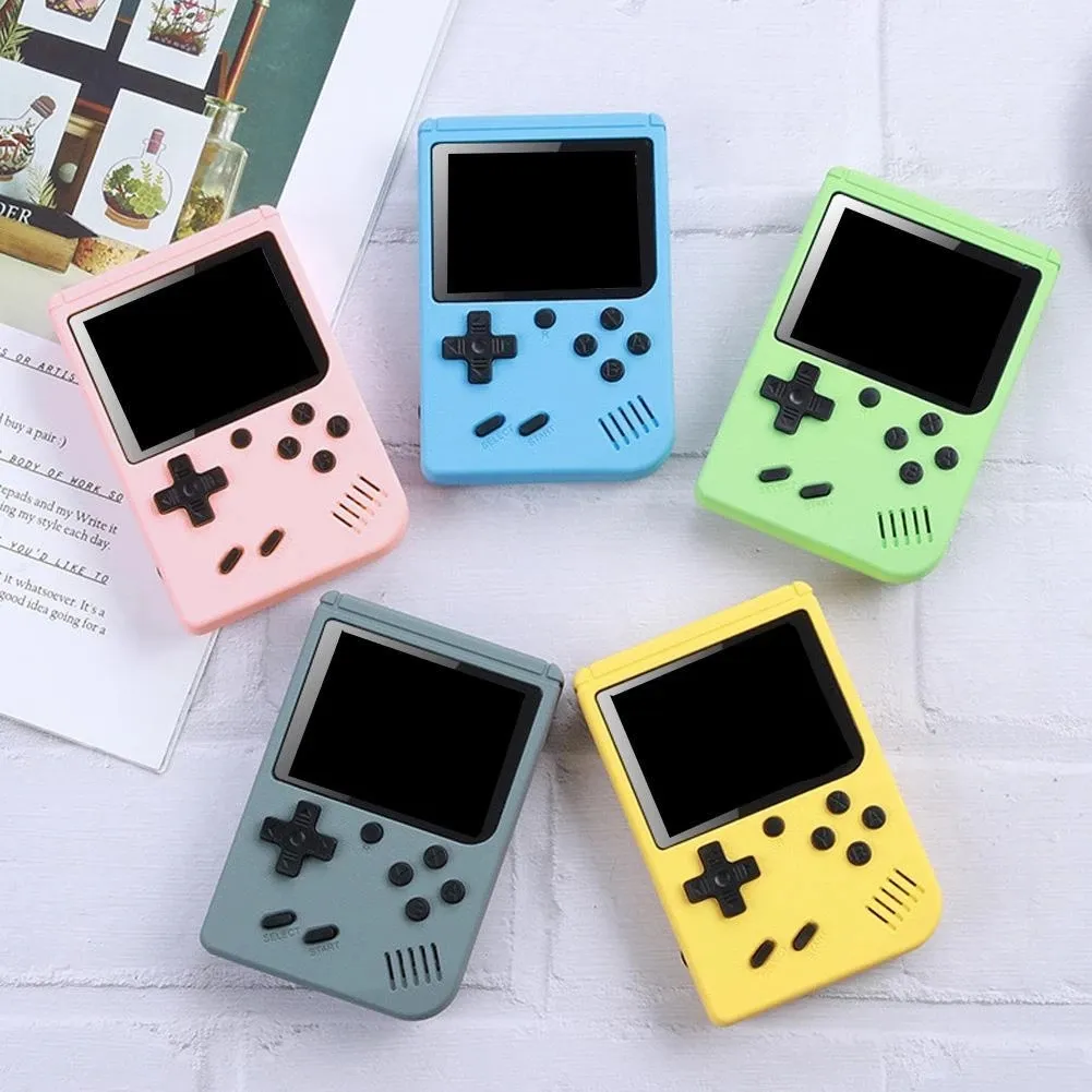 Mini 400 IN 1 Portable Retro Game Console Handheld Game Advance Players Boy 8 Bit Gameboy 3.0 Inch LCD Sreen Support TV For Kids