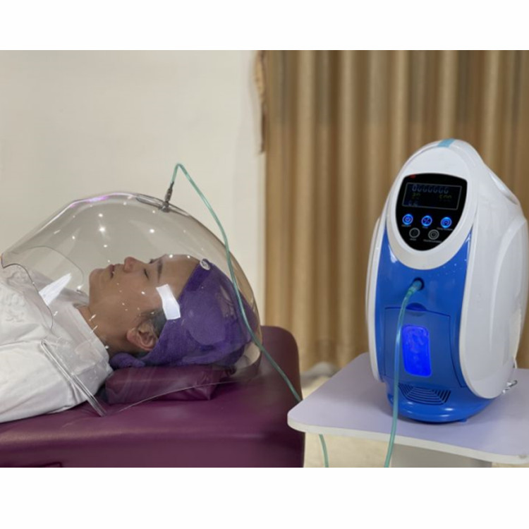 Корейская маска для кислородной терапии лица, купол O2toDerm Oxgen, спрей Jet Peel Oxigen, машина для лица