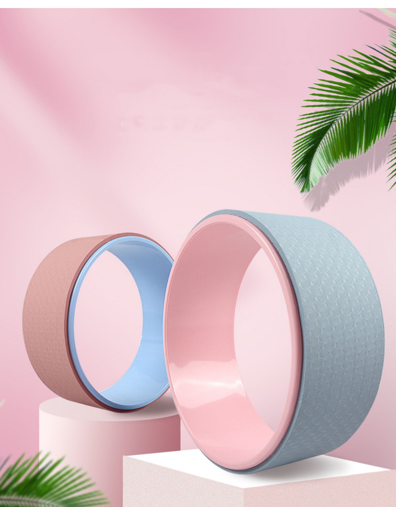 Tpe yoga wheel pilates Печатный