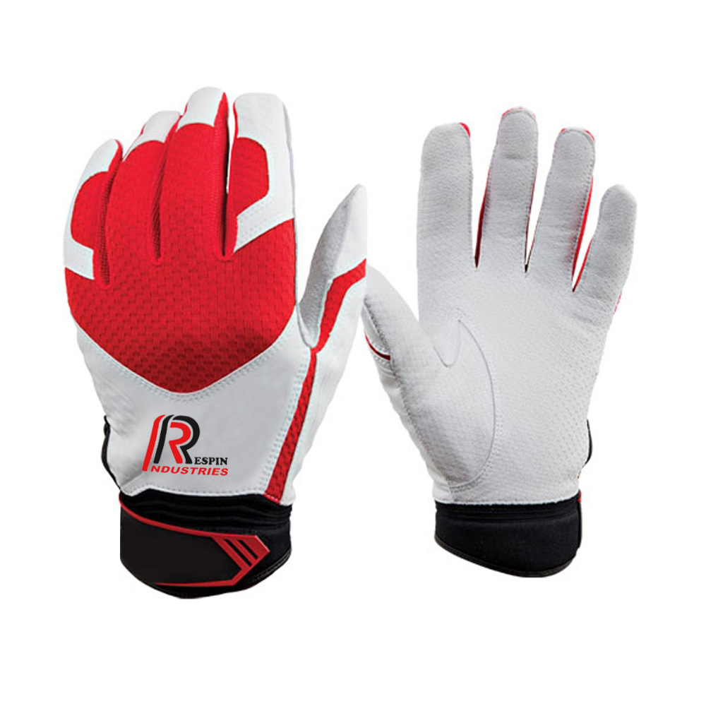 Baseball Bating Gloves / Best Baseball Gloves Brand new Sheep Skin Leather Made Batting Gloves for Base Ball and Soft Ball