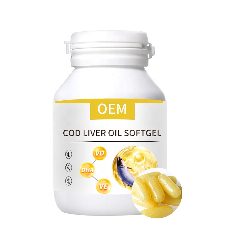 OEM/ODM Immunity Supplement Vitamin Cod liver Oil soft capsule
