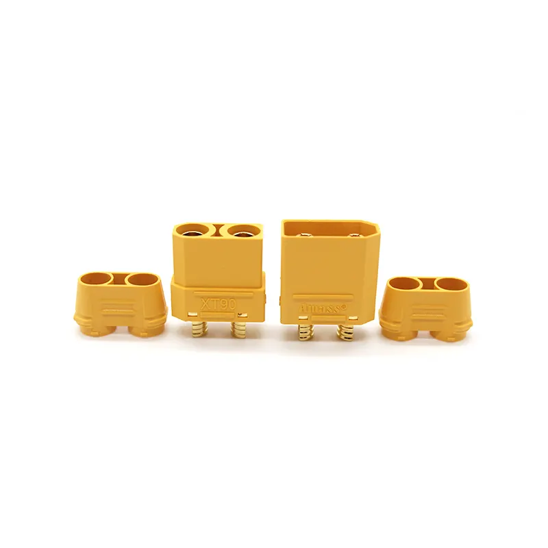 Amass XT90 Connector 4.5mm Male Female Gold Plated Banana Plug With Sheath Housing Model Plug For RC Lipo Battery