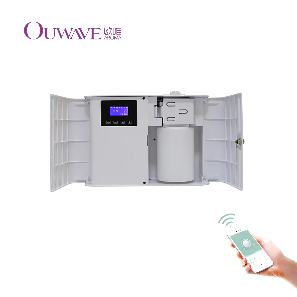 Ouwave Newest design wifi app controlled electric aroma scent fragrance diffuser