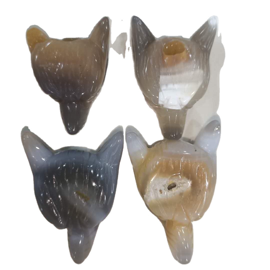Агат geode Волчья Голова