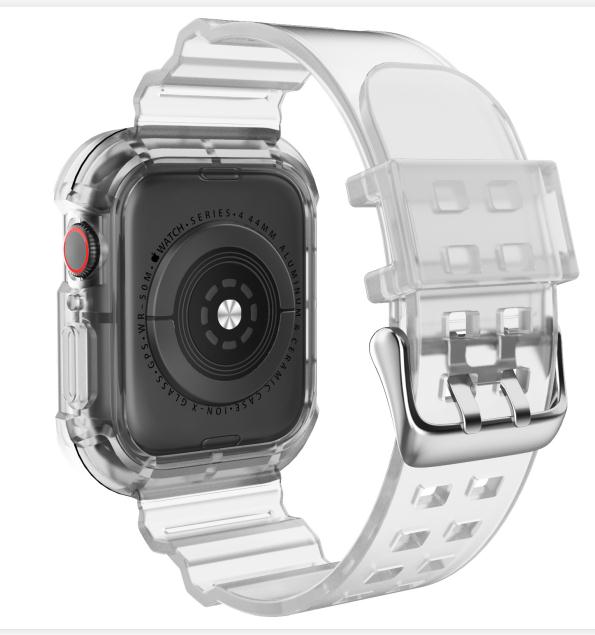 Подходит для IWatch2/3/4/5/6 Универсальный ледник прозрачные интегрированные лампы ремешок для часов