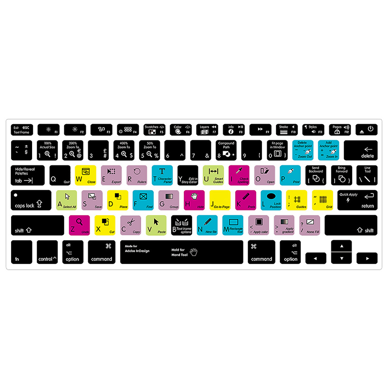 Пользовательский Водонепроницаемый чехол для клавиатуры для Macbook Old Air 13 ''для Adobe master collection