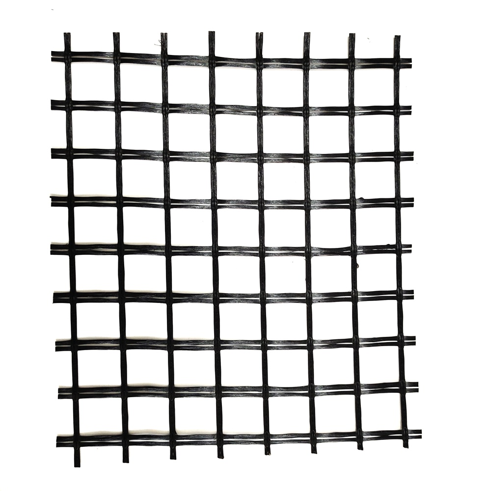 Good Quality Asphalt Biaxial Fiberglass Reinforcement Geogrid For Asphalt Runway
