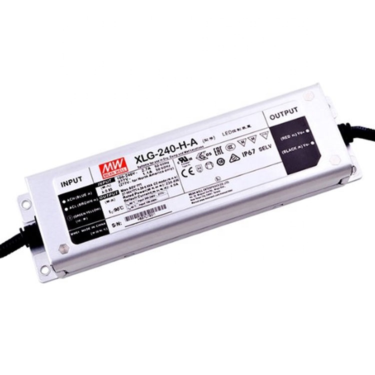 MEANWELL бренд Mean Well представляет XLG-240 240 W XLG 240H XLG-240-H-AB XLG-240-H XLG-240-H-A светодиодный драйвер