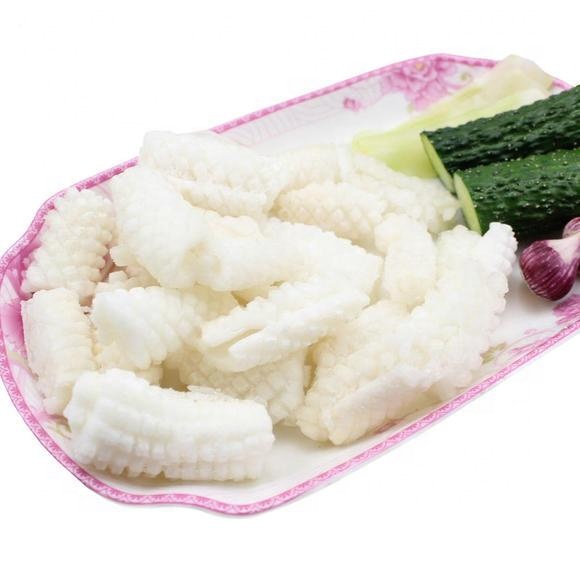 Высококачественные морепродукты, замороженный гигантский цветок кальмара, ананас, режущий кальмар runhe