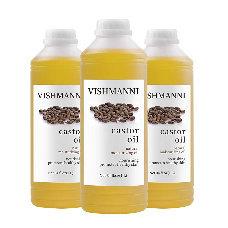 Wholesale organic pure bulk carrier oil castor oil for hair care