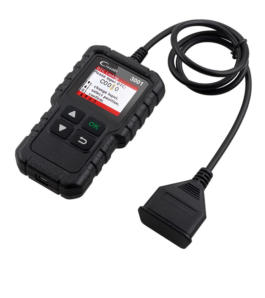 Новейший универсальный диагностический сканер LAUNCH X431 CR 3001 OBDII/EOBD