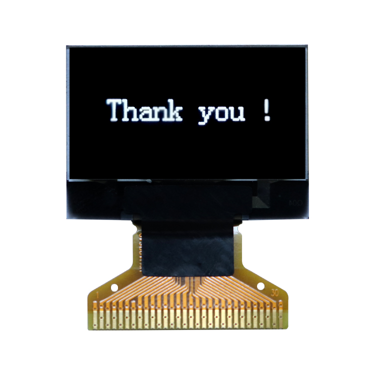 Маленький тонкий 0,96 дюймовый прозрачный гибкий ЖК-модуль Oled-дисплей с микроэкраном