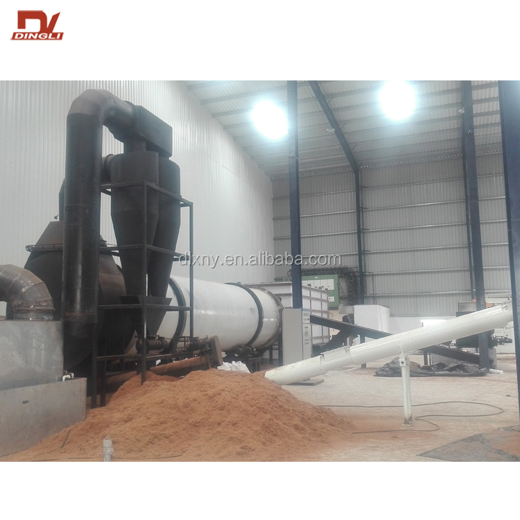 New Condition Coco Coir Coconut Shell Pith Dryer Machine for Malaysia Industry