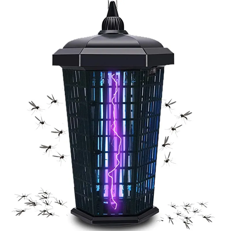 Amazon Hot Sale Electric Bug Zapper 18W 30W Light-Control Mosquito Killer Waterproof Insect Fly Pest Attractant Trap
