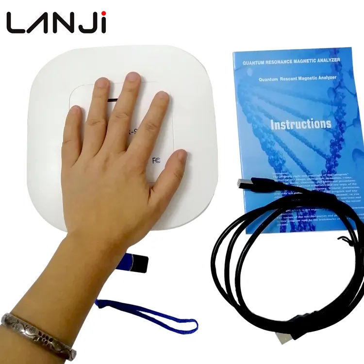 Latest 8th Version Quantum Resonance Magnetic Body Health Analyzer With Palm Sensing