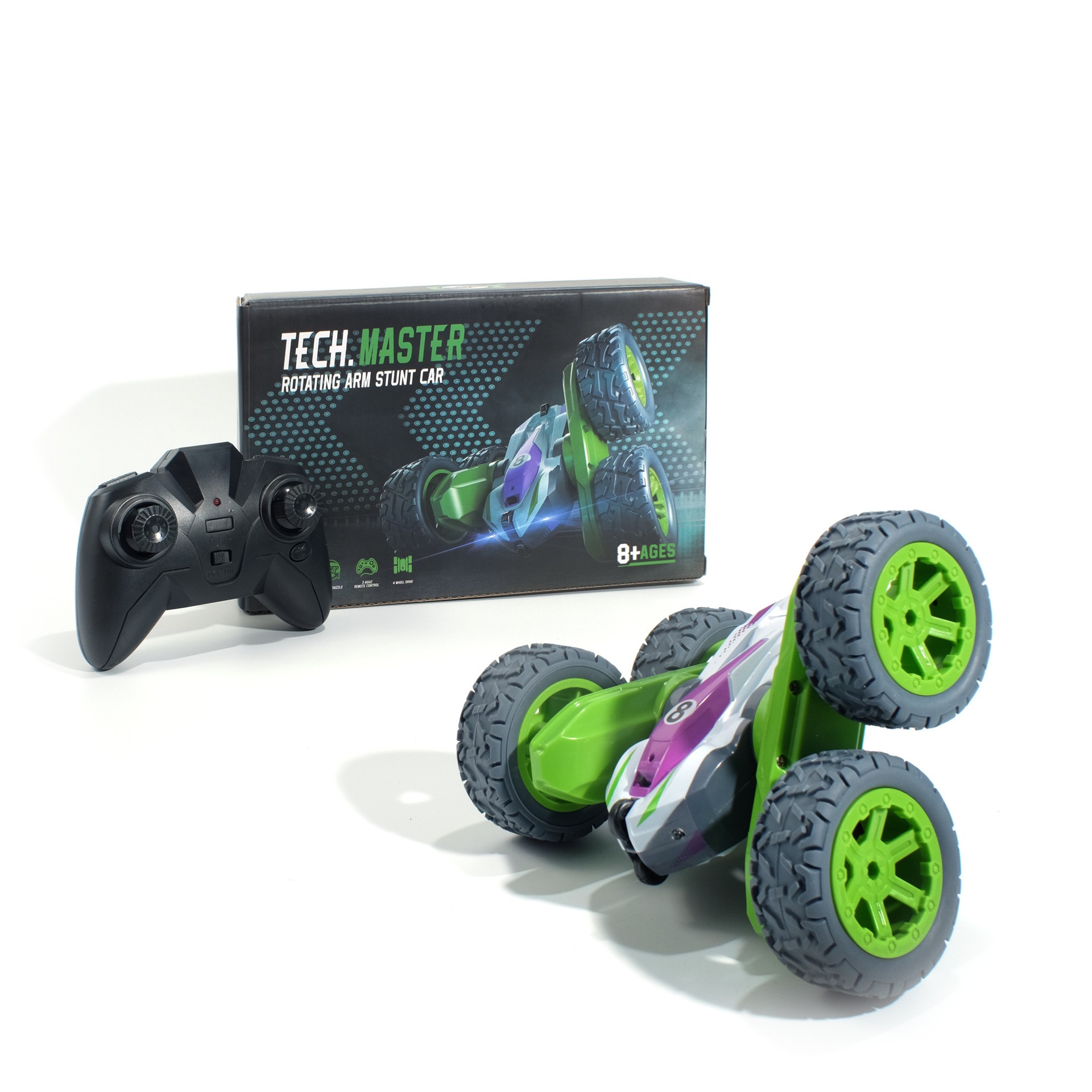 Mini Stunt Car Double-sided Driving Unlimited Rolling 2.4G Swing Arm Car Children's Remote Control Car Toy