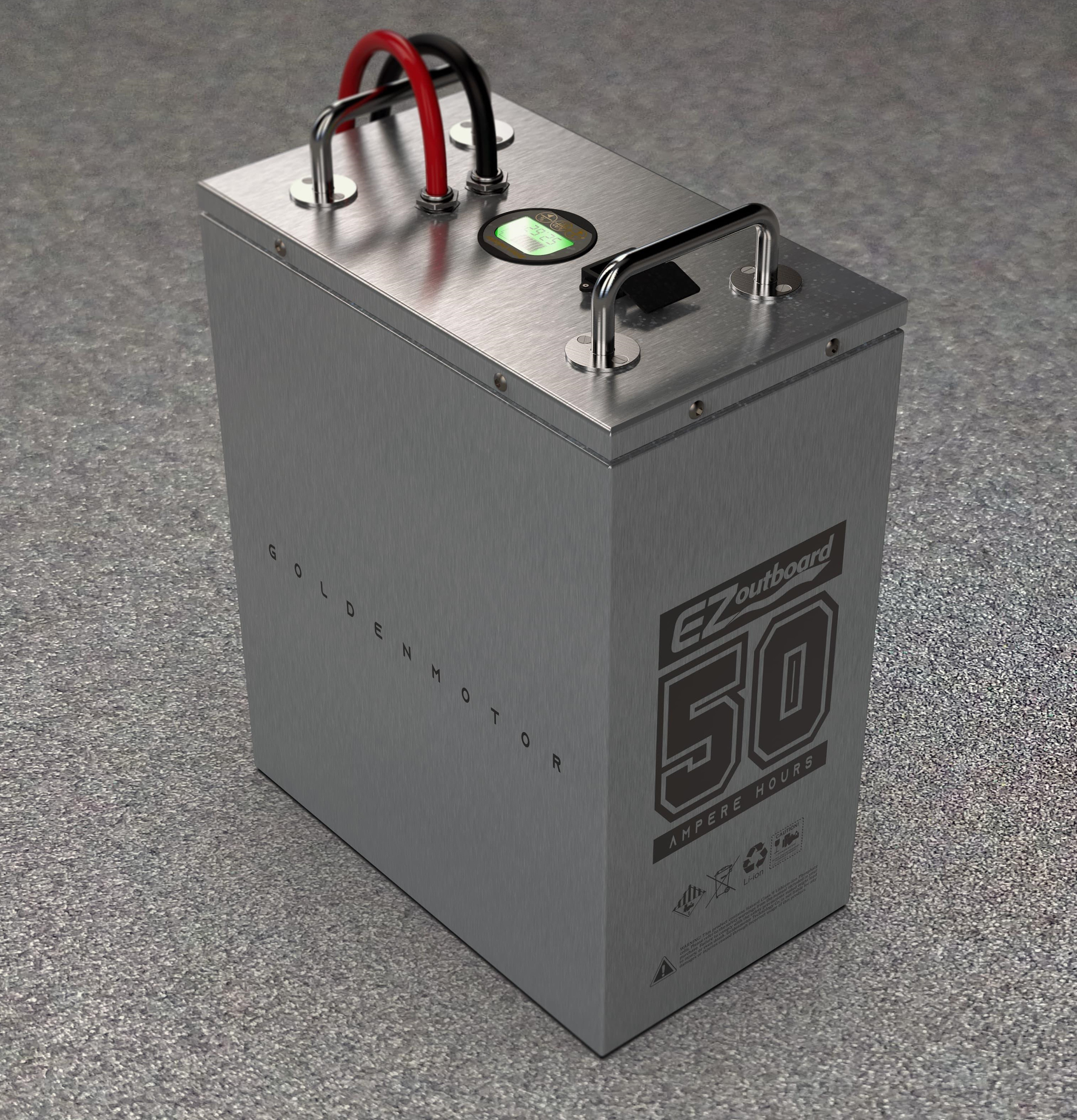 48V 50AH EB-4850 расширяемый LiFePO4 перезаряжаемые батарейки литий-ионные аккумуляторы для электрической лодки подвесной лодочный мотор