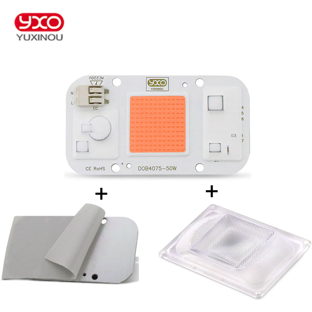 EU BR Stock Profesional 20W Epistar Led Chip Portable Uv 20W 30W 50W 80W 100 Watt Cob Led Chip