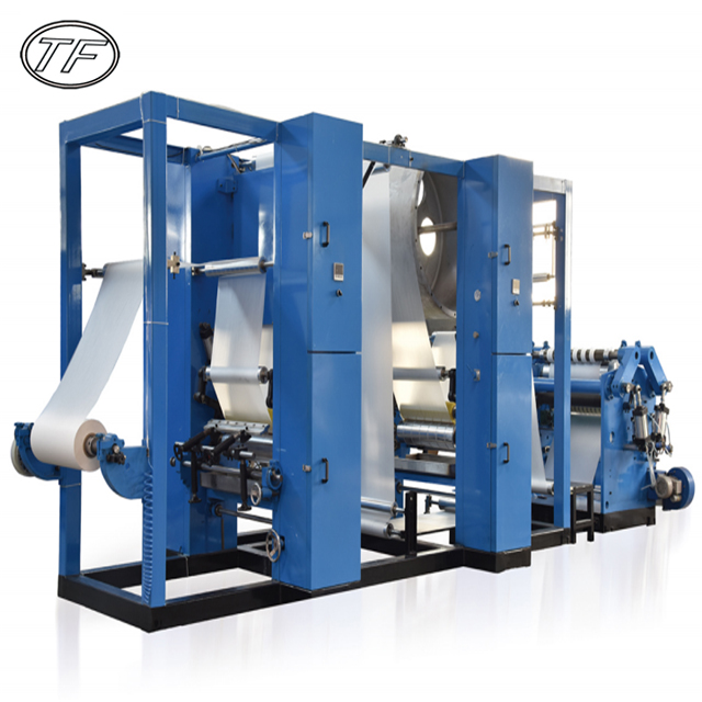durable richer rolling paper smoking gluing slitting machine bobbin rolling paper for Printing Gluing Cutting Machine All In One