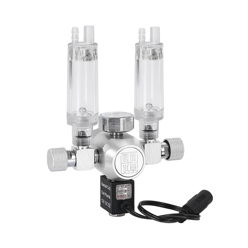 WYIN R106X DIY co2 регуляторы цилиндров аквариумные аксессуары из алюминиевого сплава аквариумный регулятор co2 клапан