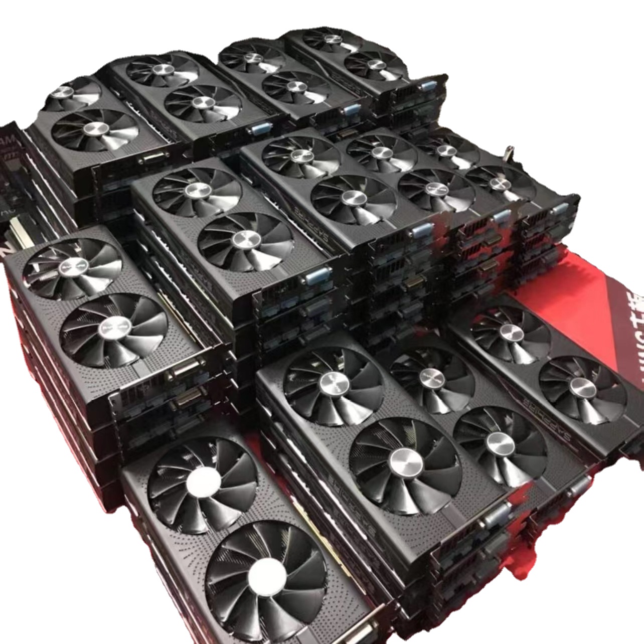 Продажа новых и б/у GPU Sapphire RX 580 590 RX580 8 Гб GDDR5 игровая видеокарта