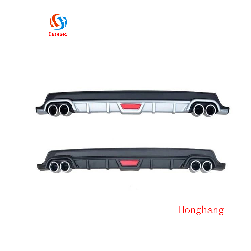 DSE Brand Manufacture Auto Plastic Car Accessories Universal Rear Lip, Universal Rear Diffuser Rear Bumper Lip For Corolla