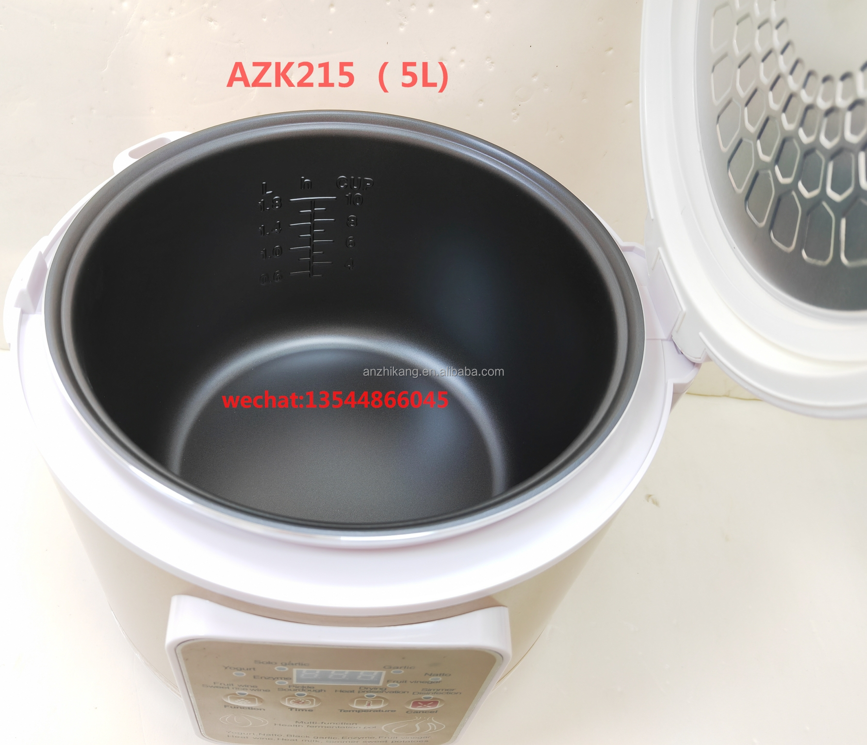 AZK215 ANZHIK, обновленная фабрика, многофункциональная домашняя свежая греческая Йогуртница, Ферментированная машина для производства виноградного вина